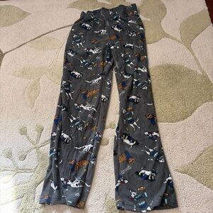 Urban Pipeline Boys Medium 10/12 Fleece Pajama Pants Dogs